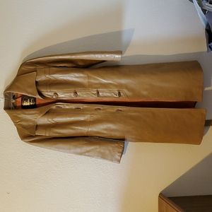 Vintage Caramel Leather Jacket